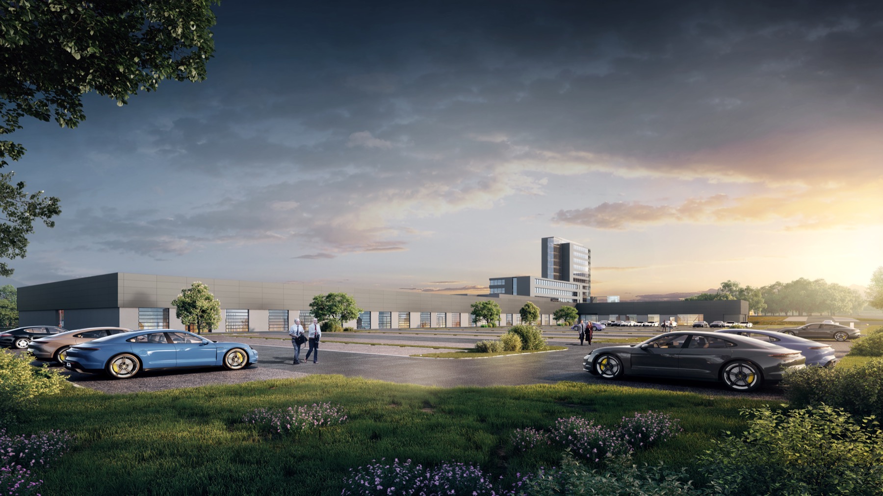 cruu architecture Markus Mehwald Qualifizierungszentrum Porsche Deutschland